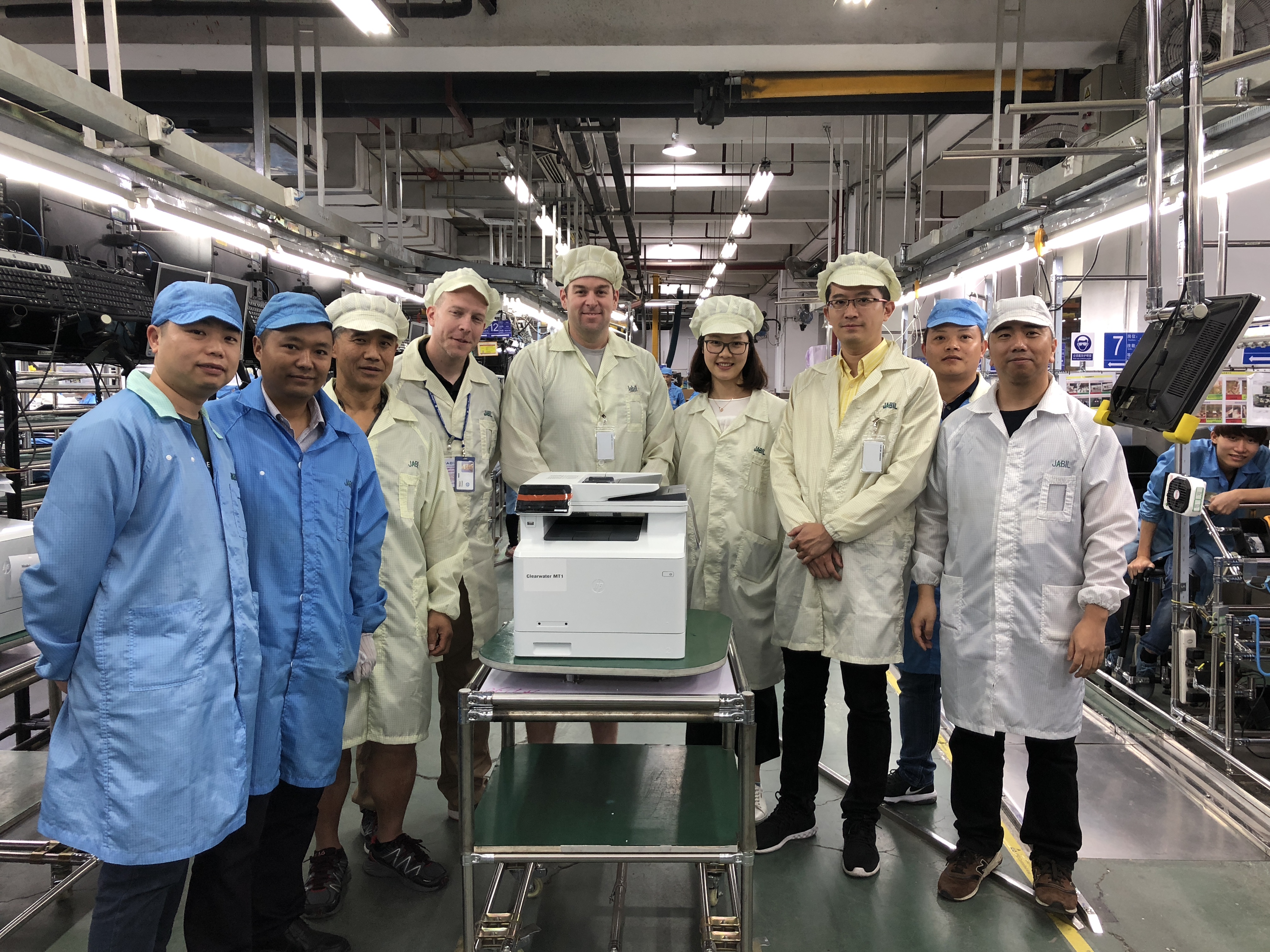 International manufacturing line
